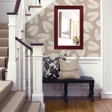 George Mirror - Glossy Burgundy