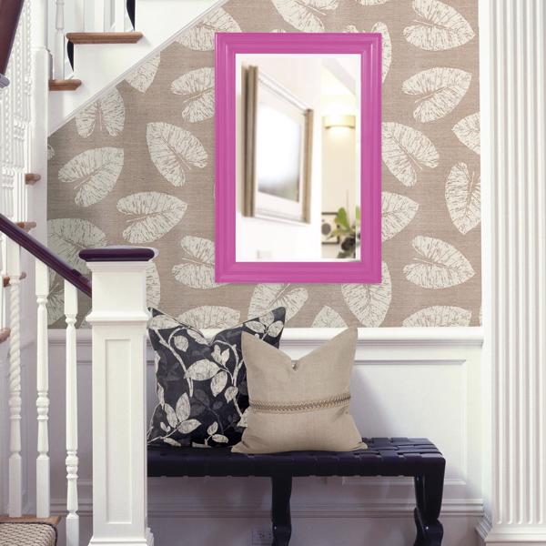 Vinyl Wall Covering Mirrors Mirrors George Mirror - Glossy Hot Pink