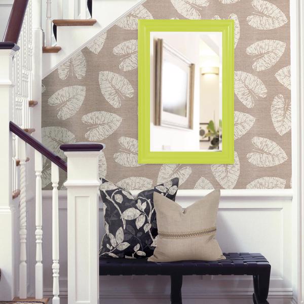 Vinyl Wall Covering Mirrors Mirrors George Mirror - Glossy Green