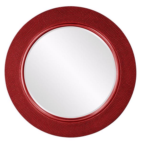 Vinyl Wall Covering Mirrors Mirrors Yukon Mirror - Glossy Red