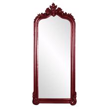 Tudor Mirror - Glossy Burgundy