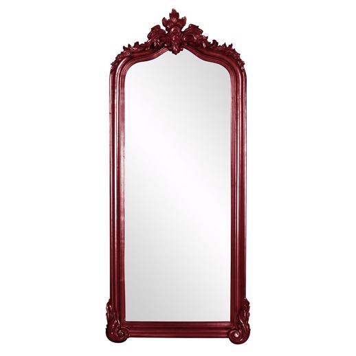  Mirrors Mirrors Tudor Mirror - Glossy Burgundy