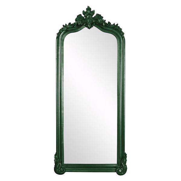 Vinyl Wall Covering Mirrors Mirrors Tudor Mirror - Glossy Hunter Green