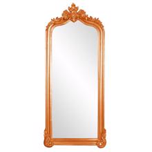 Tudor Mirror - Glossy Orange