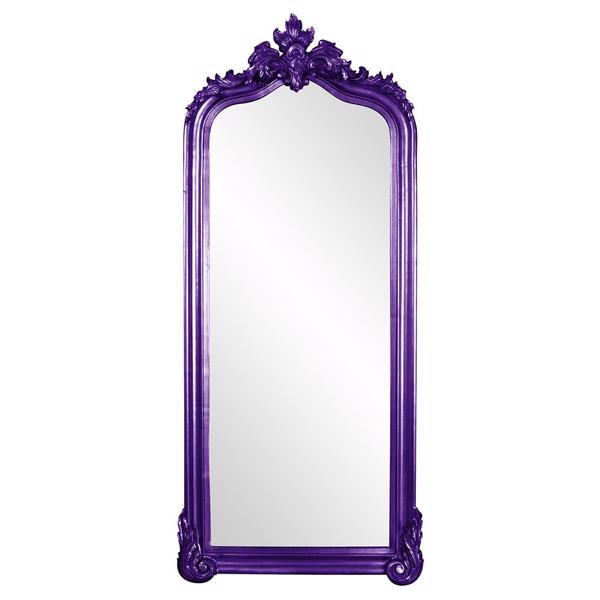 Vinyl Wall Covering Mirrors Mirrors Tudor Mirror - Glossy Royal Purple
