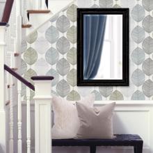 Queen Ann Mirror - Glossy Black