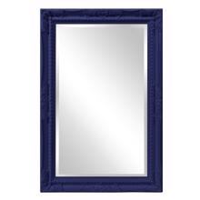Queen Ann Mirror - Glossy Navy