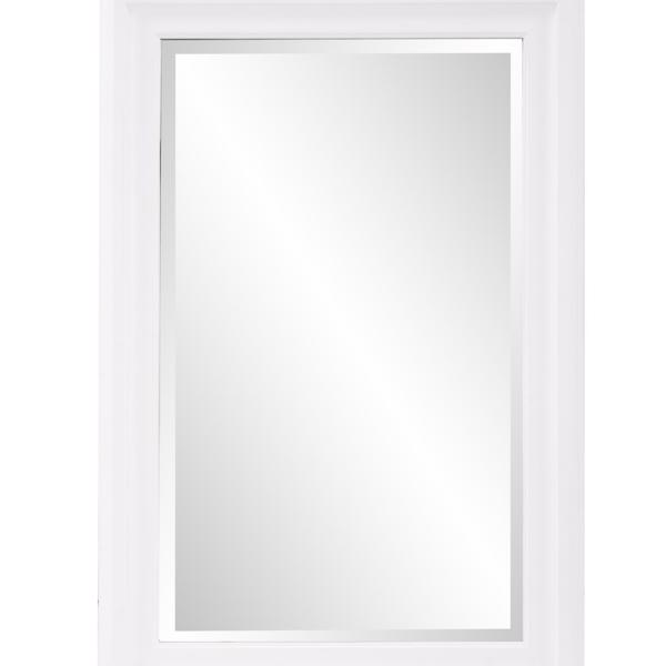 Vinyl Wall Covering Mirrors Mirrors George Matte White Mirror