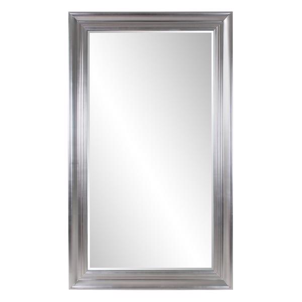 Vinyl Wall Covering Mirrors Mirrors Oversized Tierney Silver Leafed Mirror