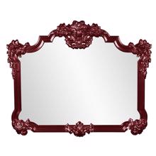 Avondale Mirror - Glossy Burgundy