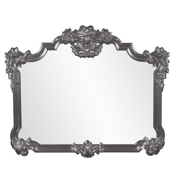 Vinyl Wall Covering Mirrors Mirrors Avondale Mirror - Glossy Charcoal