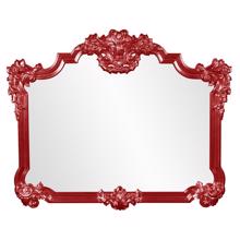 Avondale Mirror - Glossy Red