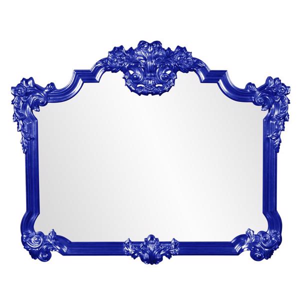 Vinyl Wall Covering Mirrors Mirrors Avondale Mirror - Glossy Royal Blue
