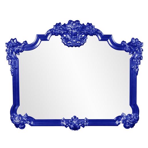  Mirrors Mirrors Avondale Mirror - Glossy Royal Blue