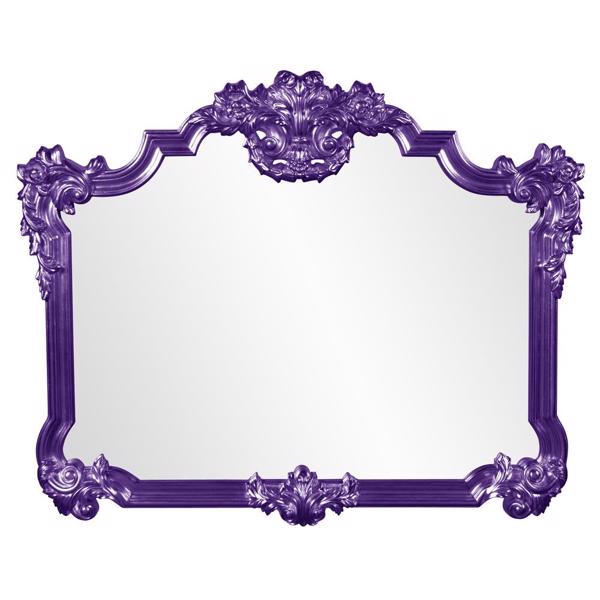 Vinyl Wall Covering Mirrors Mirrors Avondale Mirror - Glossy Royal Purple