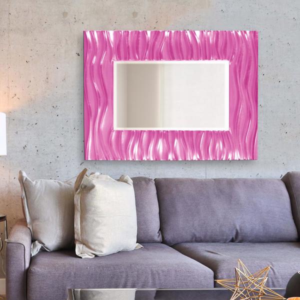 Vinyl Wall Covering Mirrors Mirrors Zenith Mirror - Glossy Hot Pink