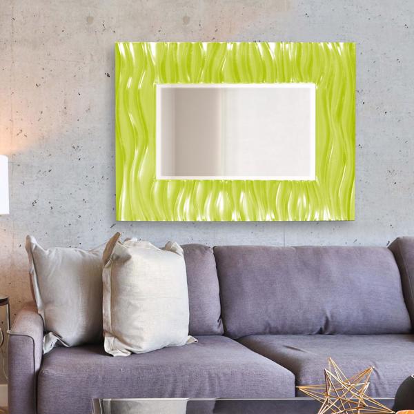 Vinyl Wall Covering Mirrors Mirrors Zenith Mirror - Glossy Green