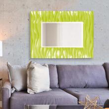 Zenith Mirror - Glossy Green