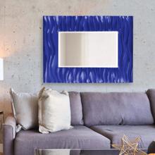 Zenith Mirror - Glossy Royal Blue
