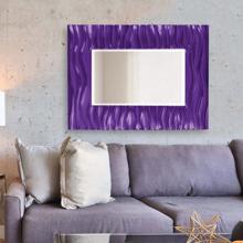 Zenith Mirror - Glossy Royal Purple