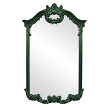 Roman Mirror - Glossy Hunter Green