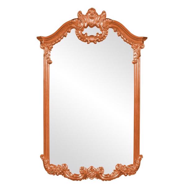 Vinyl Wall Covering Mirrors Mirrors Roman Mirror - Glossy Orange
