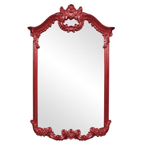 Vinyl Wall Covering Mirrors Mirrors Roman Mirror - Glossy Red
