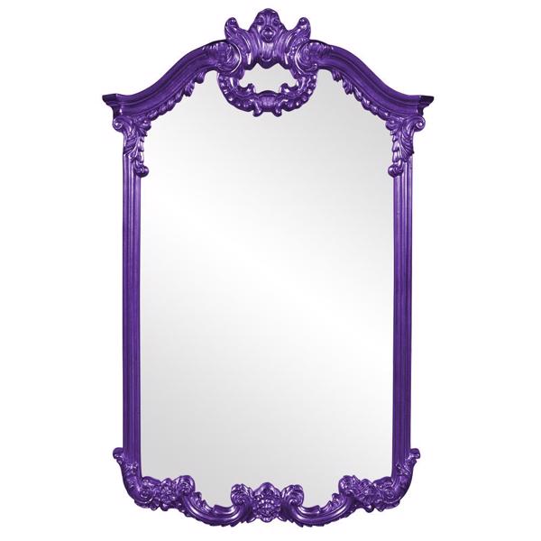 Vinyl Wall Covering Mirrors Mirrors Roman Mirror - Glossy Royal Purple