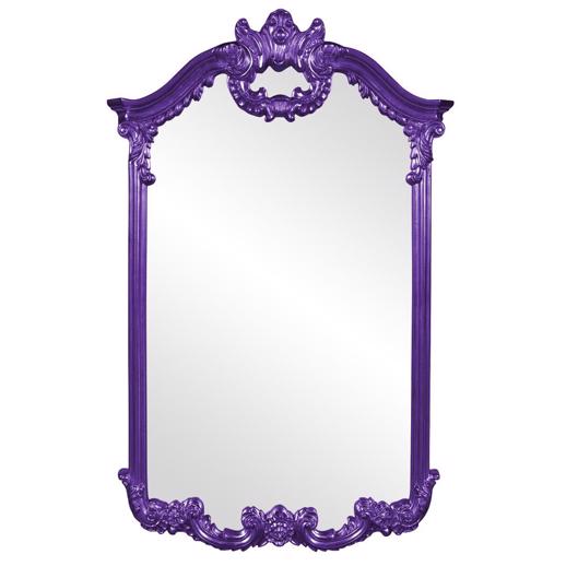  Mirrors Mirrors Roman Mirror - Glossy Royal Purple