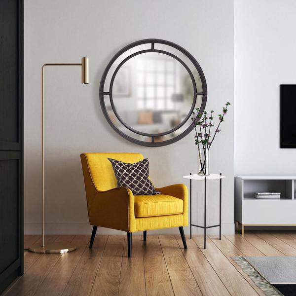 Vinyl Wall Covering Mirrors Mirrors Windsor Round Mirror