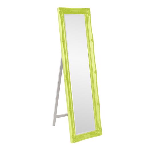  Mirrors Mirrors Queen Ann Mirror - Glossy Green