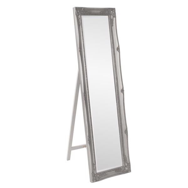 Vinyl Wall Covering Mirrors Mirrors Queen Ann Mirror - Glossy Nickel