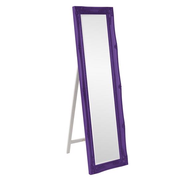 Vinyl Wall Covering Mirrors Mirrors Queen Ann Mirror - Glossy Royal Purple