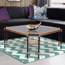 Graham Brushed Brass Coffee Table