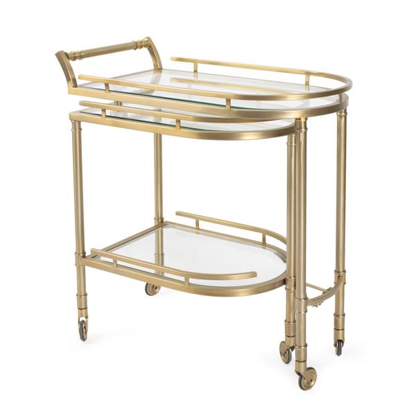 Vinyl Wall Covering Accent Furniture Accent Furniture Carmelo Beverage Trolley