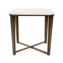 Chalkstone Marble Side Table