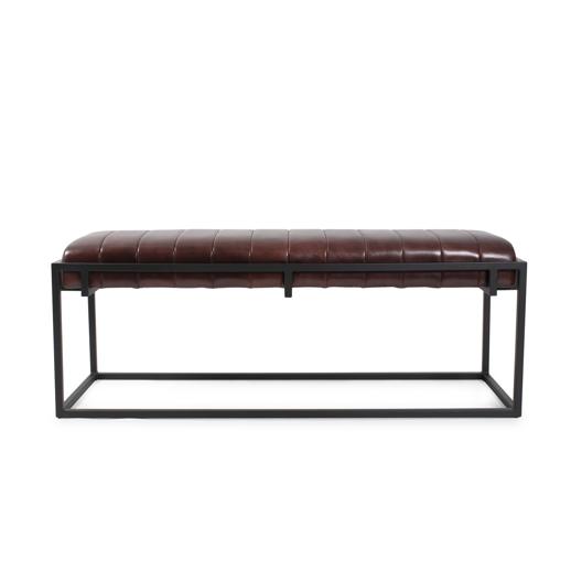  Accent Furniture Accent Furniture Brisbane Leather Bench
