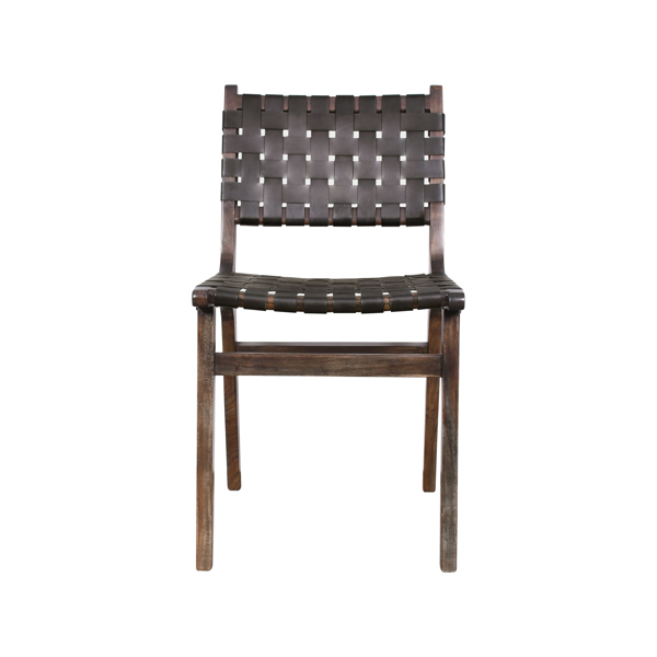 Vinyl Wall Covering Accent Furniture Accent Furniture Dovenby Leather Side Chair