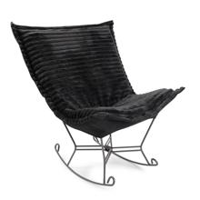 Puff Rocker  Shar Pei Black/Black