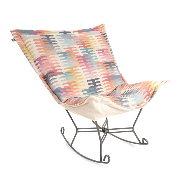 Vinyl Wall Covering Accent Furniture Accent Furniture Puff Rocker Complete Navajo Multi