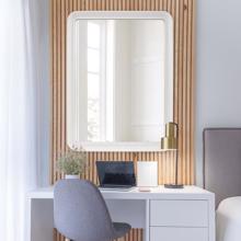 Joelle Mirror, Matte White