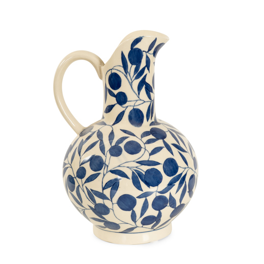  Accessories Accessories Olivia Water Pitcher Dusty Blue