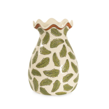 Darcy Ruffled Edge Vase