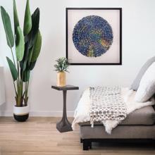 Toy Soldier Mandala Recycled Wall Art