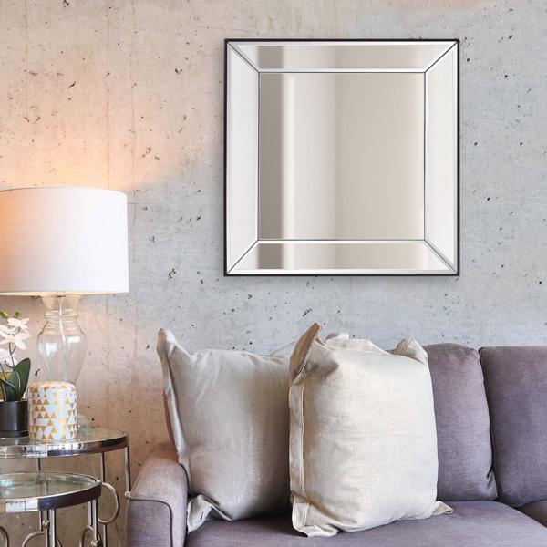 Vinyl Wall Covering Mirrors Mirrors Vogue Square Mirror