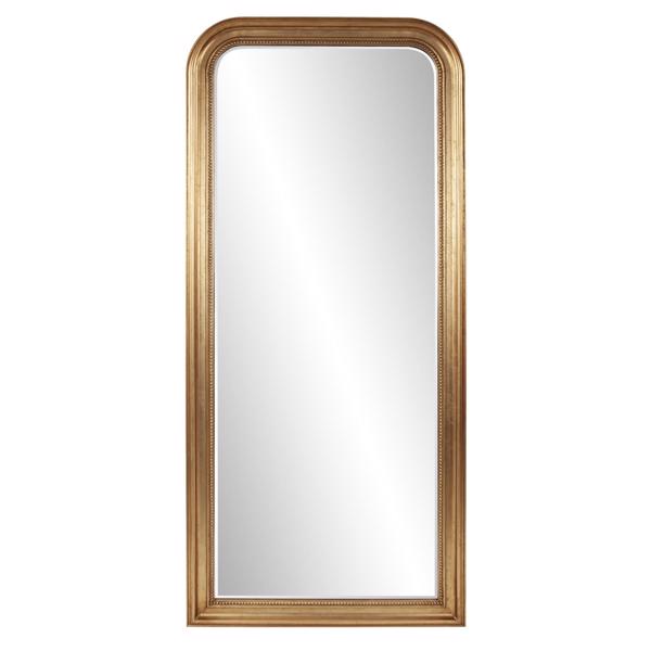 Vinyl Wall Covering Mirrors Mirrors French Philippe Oversized Mirror, Gold