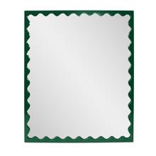 Santosh Rectangular Mirror with Inner Scalloped Ed