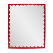 Santosh Rectangular Mirror with Inner Scalloped Ed