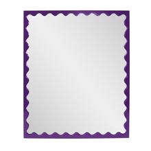 Santosh Rectangular Mirror with Inner Scalloped Ed