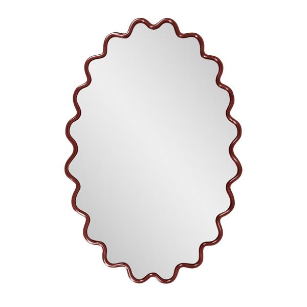 Vinyl Wall Covering Mirrors Mirrors Cloud Mirror Burgundy